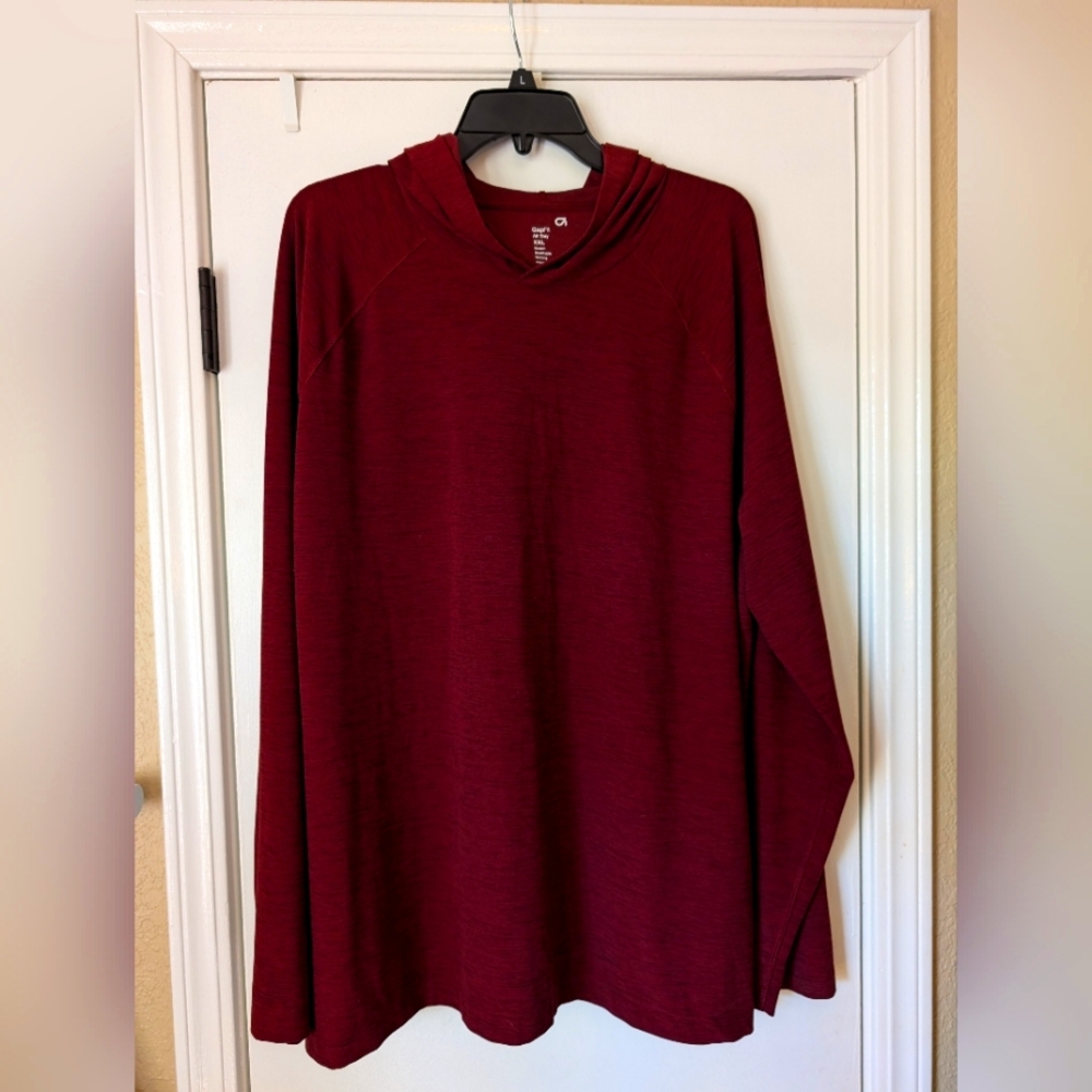 GAP GapFit Maroon All Day Hoodie